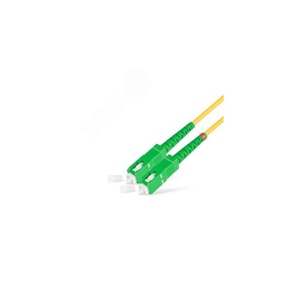 Шнур опт spc SC/APC-SC/APC 9/125 3.0мм 1м LSZH Желтый NTSS NTSS-SPC-9-SC/A-SC/A-3.0-1