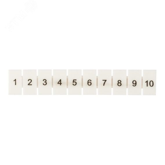 Маркеры для JXB-ST 2,5 с нумерацией 1-10 (100шт.) PROxima EKF zb-st-2.5-1-10