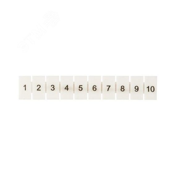 Маркеры для JXB-ST 2,5 с нумерацией 1-10 (100шт.) PROxima EKF zb-st-2.5-1-10
