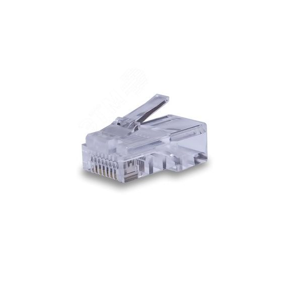 Коннекторы 8P8C (Компьютерный разъем) U/UTP Cat.5e (RJ-45) Уп. 25шт. СУПР 10-0226