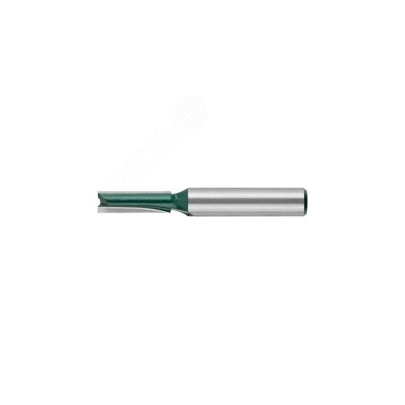 Фреза пазовая прямая с двойным лезвием DxHxL=6х16х57 мм FIT 3601-081906