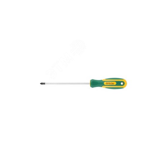Отвертка ''Контур'', CrV сталь, прорезиненная ручка 6х150 мм РН2 FIT 55195