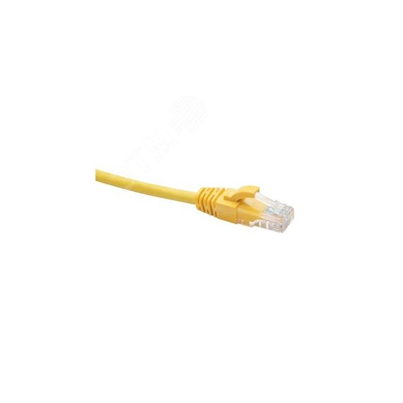 Шнур коммутационный U/UTP категория 5e LSZH нг(А)-HF 5,0 м, желтый DATAREX Datarex DR-181415