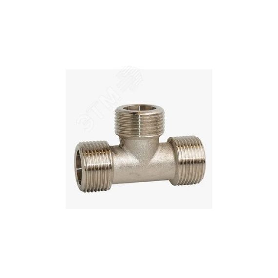Тройник ННН 3/4'х3/4'х3/4' никелированный Aquadeel BFN-011-102