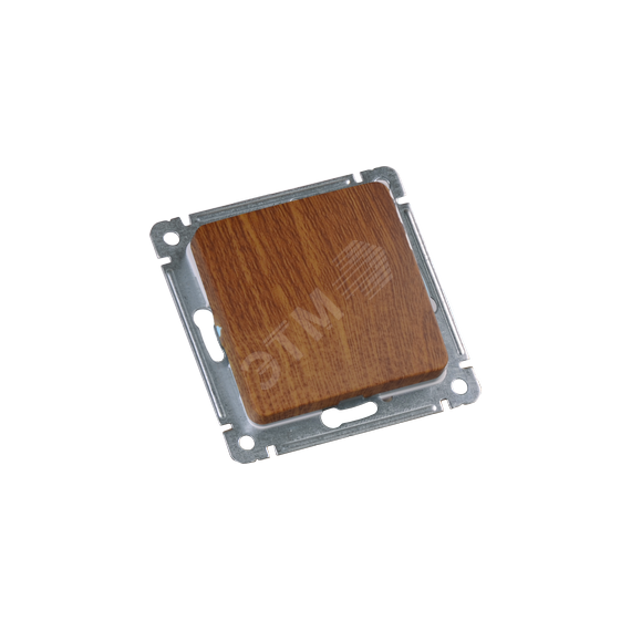 Выключатель одноклавишный, скрытой установки, в рамку, дуб HEGEL ВС10-411-05