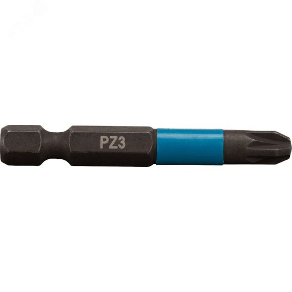 Насадка бита Impact Black PZ3, 50 мм, E-form (MZ), 2 шт. Makita B-63769