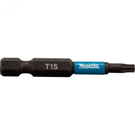 Насадка бита Impact Black T15, 50 мм, E-form (MZ), 2 шт. Makita B-63775
