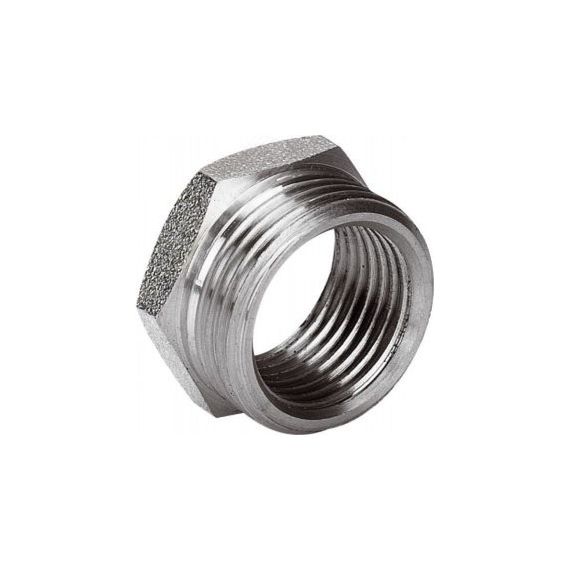 Футорка НВ 1'1/2х1'1/4 никелированная AQUALINK 02387