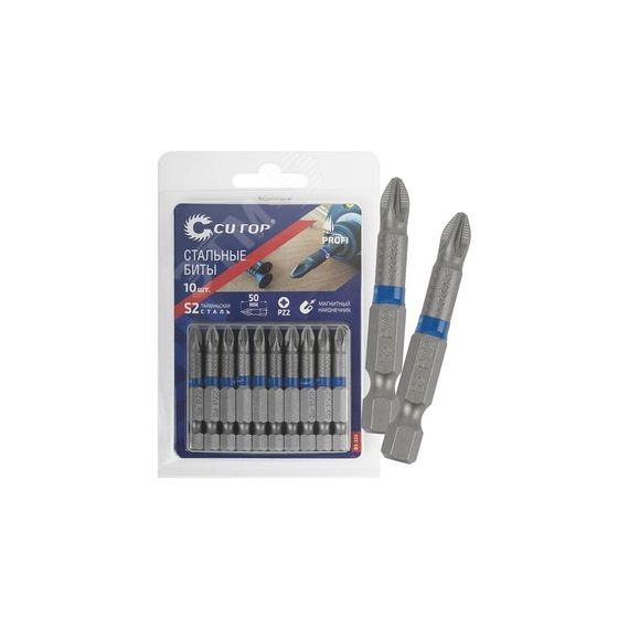 Биты стальные, 2 шт., Profi, TORX T25, 50 мм CUTOP 83-661