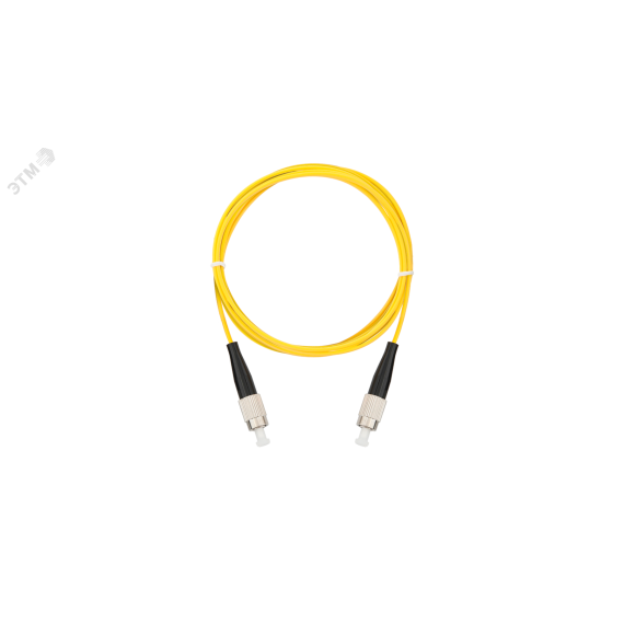 Шнур оптический соединительный SM 9/125 OS2 FC/UPC-FC/UPC одинарный LSZH NIKOMAX/NIKOLAN NMF-PC1S2C2-FCU-FCU-003