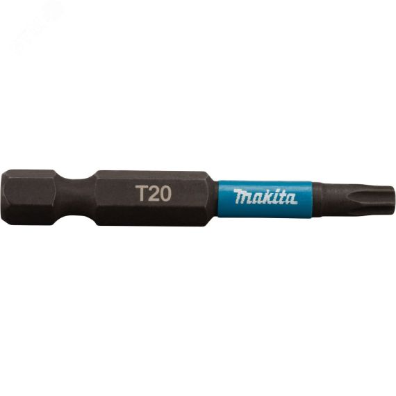 Насадка бита Impact Black T20, 50 мм, E-form (MZ), 2 шт. Makita B-63781