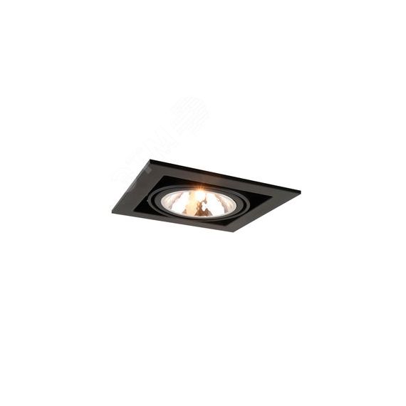Светильник встраиваемый CARDANI SEMPLICE Arte Lamp A5949PL-1BK