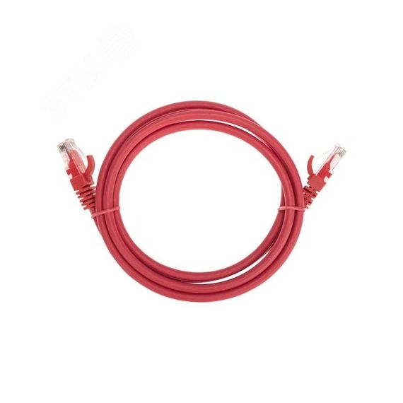 Патч-корд U/UTP CAT 6, RJ45-RJ45, 26AWG, LSZH, красный, 1.5м, REXANT 02-0293-105