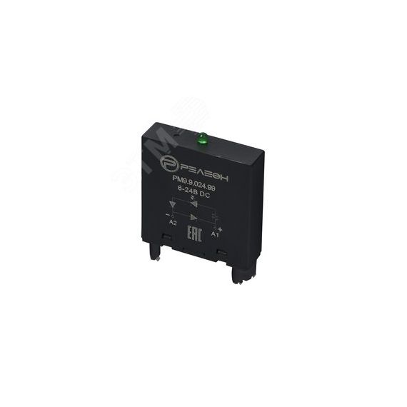 Модуль индикации и защиты, LED + Диод (+ A1) ( 6-24В DC) Релеон PM9902499