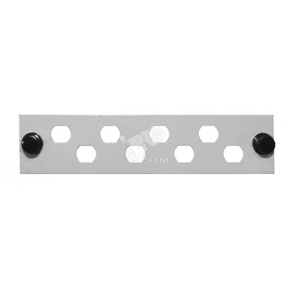 Панель лицевая для установки 8-FCST серая Hyperline 250389