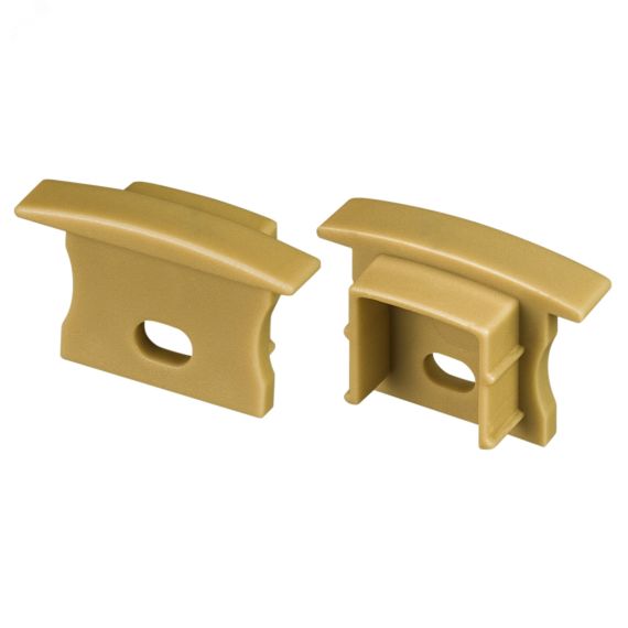 Заглушка ARH-LINE-2315-F с отверстием GOLD (пластик) Arlight 040002