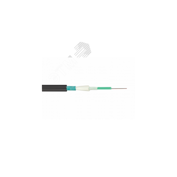 Волоконно-оптический кабель U01 с центральным     модулем, бронированный стальной лентой,           внутренний/внешний 8x9/125 OS2 ПЭ, свободный буфер Eurolan 39U-S2-08-01BL