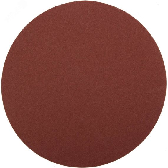 Круг шлифовальный ''Мастер'' универсальный, из абразивной бумаги на велкро основе, без отверстий, Р320, 125мм, 5шт ЗУБР 35563-125-320