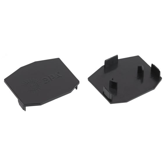 Заглушка TRM-PC20-EC-B торцевая для встраиваемого магнитного шинопровода NOVA TRM-PC20 ЭРА Б0054791