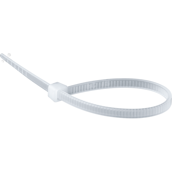 Хомут 300х4,8 мм нейлон белый ОНЛАЙТ (100 шт в упак) Navigator Group 90303