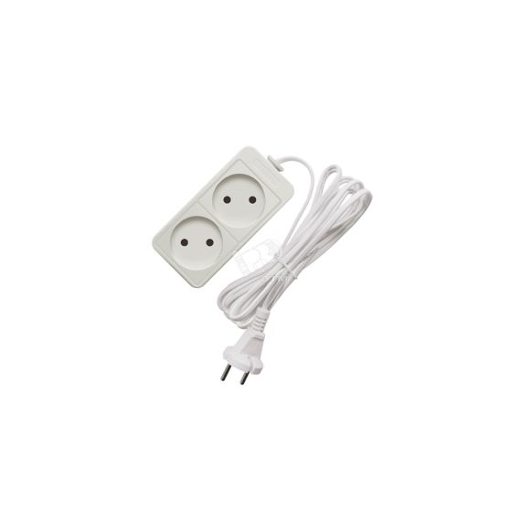 Удлинитель бытовой ТМ Союз 1300 Вт 2 гнезда ШВВП 3м Универсал 481S-0203