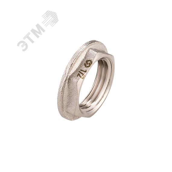 Контргайка 1'1/2 с упором, никелированная MVI BF.592.08