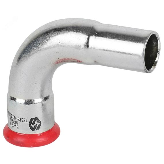 Колено 90гр ВН 15 (оцинкованная сталь) MVI CF.532.04