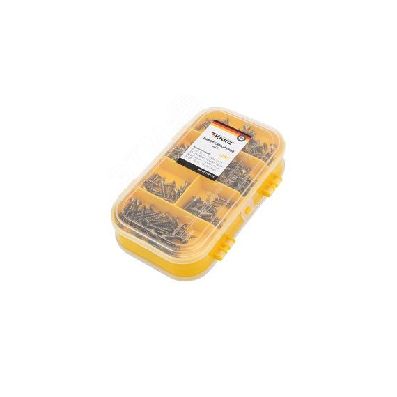 Набор саморезов для ДСП (255 шт) KRANZ Kranz KR-01-3101-05