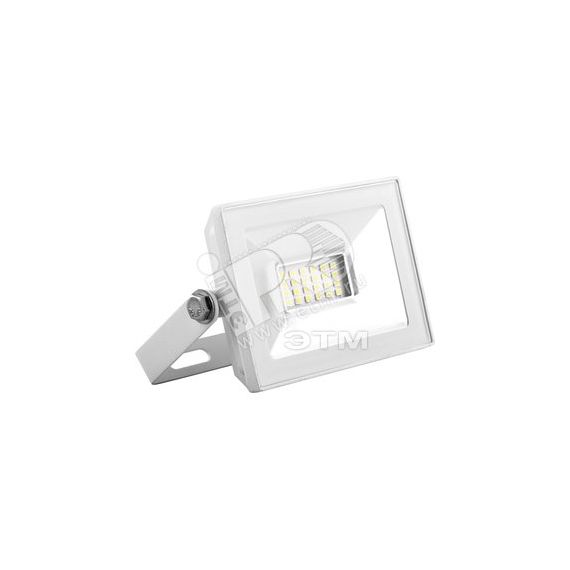 Прожектор светодиодный ДО-10w 6400К 900Лм IP65 белый SAFFIT SFL90-10
