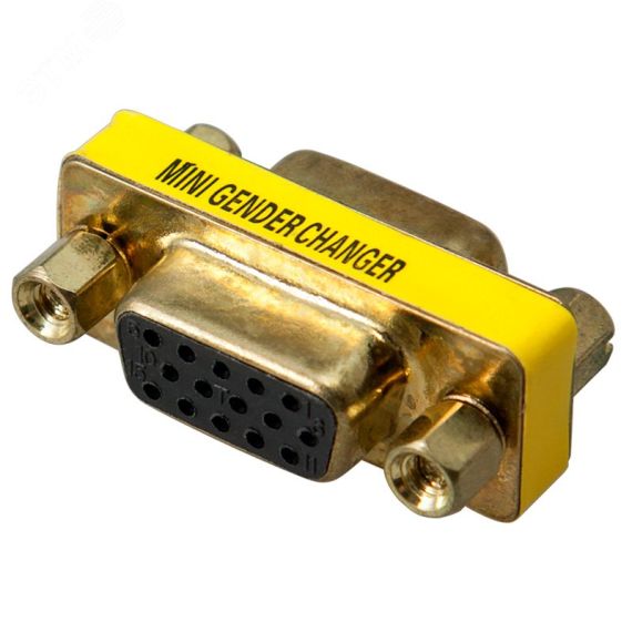 Переходник гнездо VGA - гнездо VGA,, REXANT 17-6817