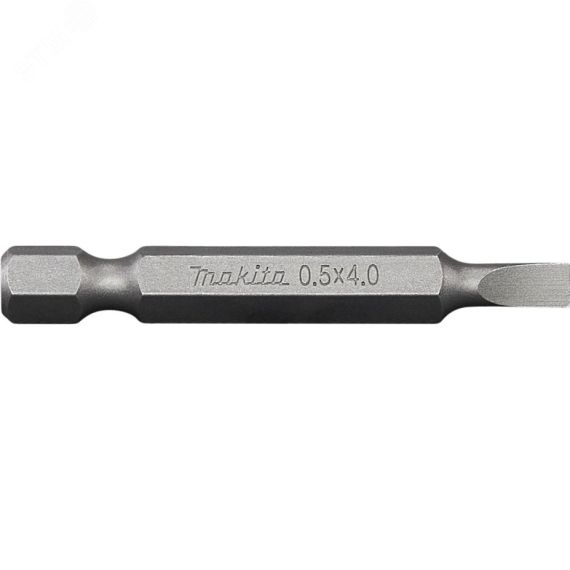 Насадка бита SL0.5x4, 50 мм, E-form (MZ), 3 шт. Makita B-25286