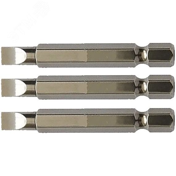 Насадка бита SL0.8x5.5, 50 мм, E-form (MZ), 3 шт. Makita B-25301