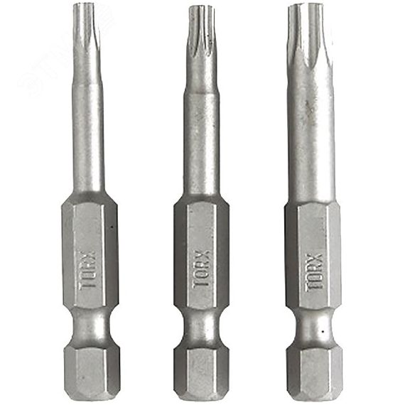 Насадка бита T20/T25/T30, 50 мм, E-form (MZ), 3 шт. Makita B-26191