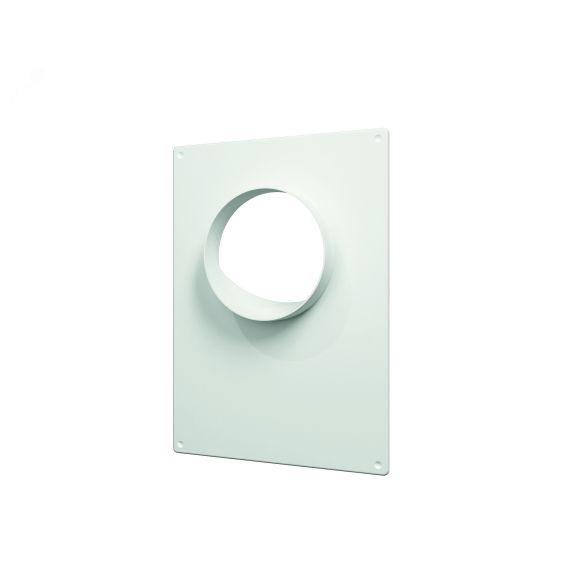 Площадка торцевая пластиковая 180х250 фланец D100 ERA 100ПТП