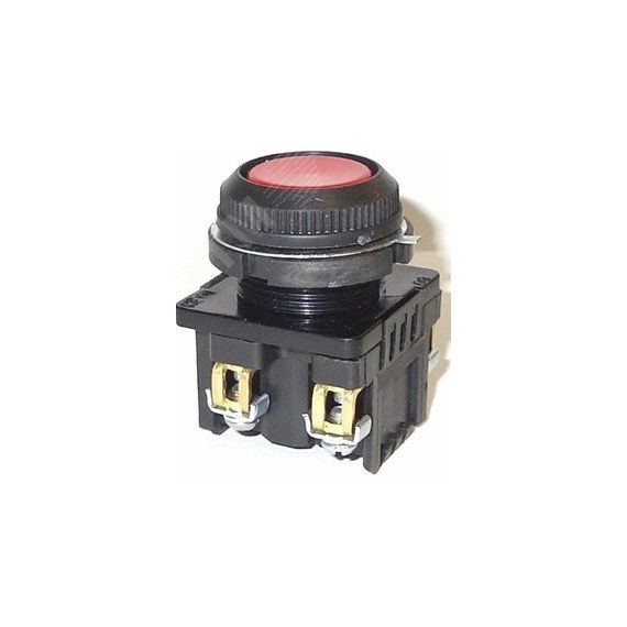 Выключатель кнопочный КЕ-181 У2 исп.3, красный, 2р, цилиндр, IP54, 10А, 660В Электротехник ET529369