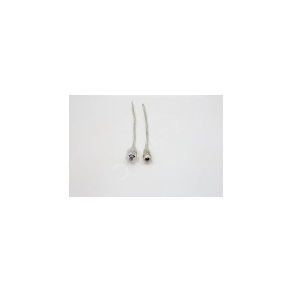 Разъем 5.5/2.1mm Crystal для подключения LED ленты IP65 к источнику питания папа Вартон V4-R0-70.0024.KIT-5522
