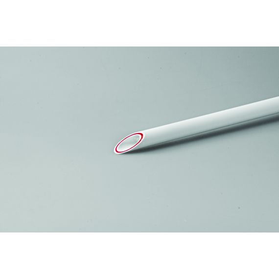 Труба полипропиленовая 32 х 5.4 SDR 6 PN 25 PPR RUBIS армированная стекловолокном белая, хлыст 4м PRO AQUA PA37012P