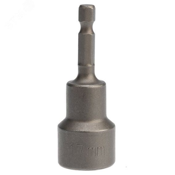 Ключ-насадка 17х65 мм, 1/4' магнитная (упак. - 5 шт.) Kranz KR-92-0405