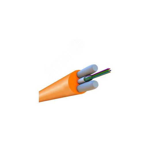 Кабель волоконно-оптический 50/125 (OM3) многомодовый 8 волокон одномодульный Hyperline FO-STFR-IN-503-8-LSZH-A