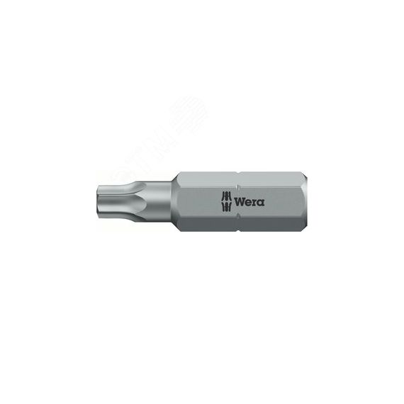Бита 867/1 Z TORX вязкая твердость хвостовик 1/4 C 6.3 TX 7 x 25 мм WERA WE-066494