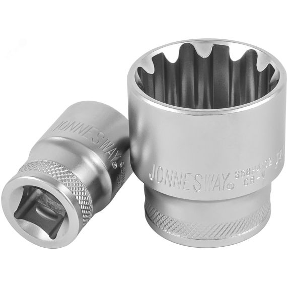 Головка торцевая SUPER TECH 1/4''DR, 10 мм,3/8'',E13 Jonnesway S68H2110