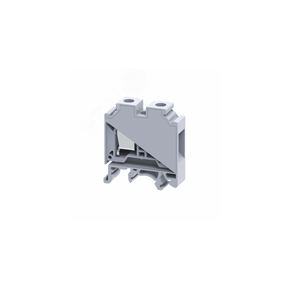 Клемма проходная 16 кв.мм винтовая OptiClip CTS-16-I-76A-(0,2-16)-серый КЭАЗ 289779