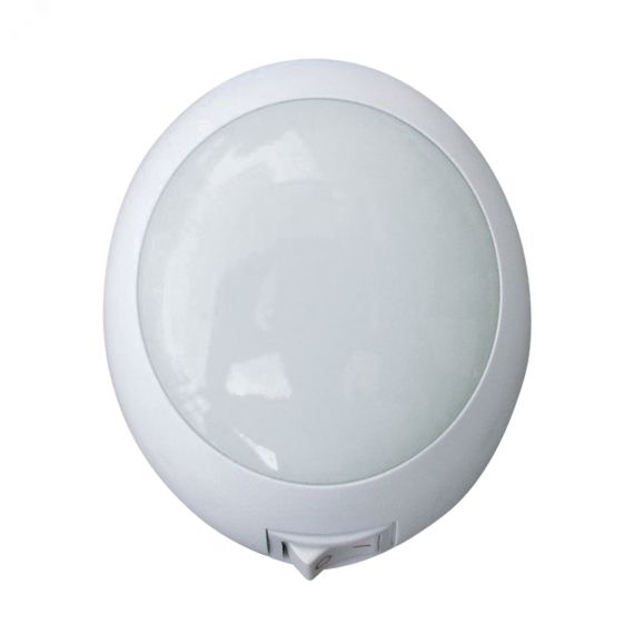 Ночник светодиодный DTL303 0,5W 3LED белый Круг Uniel 02742