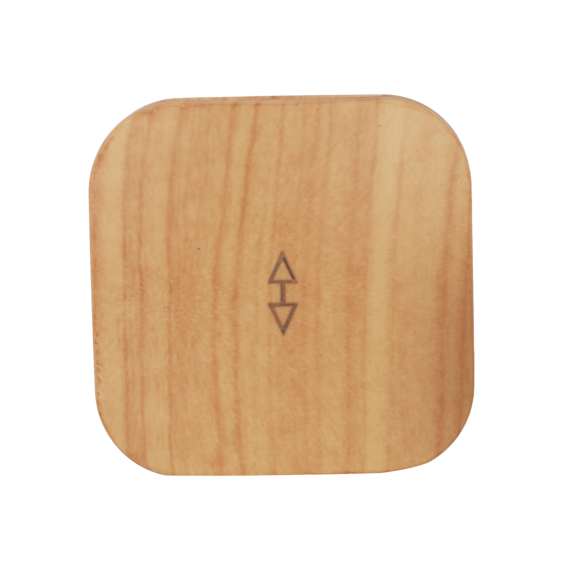 GLORY Выключатель 1-клавишный для открытой установки проходной 10А ВСп10-1-0-ХС сосна IEK