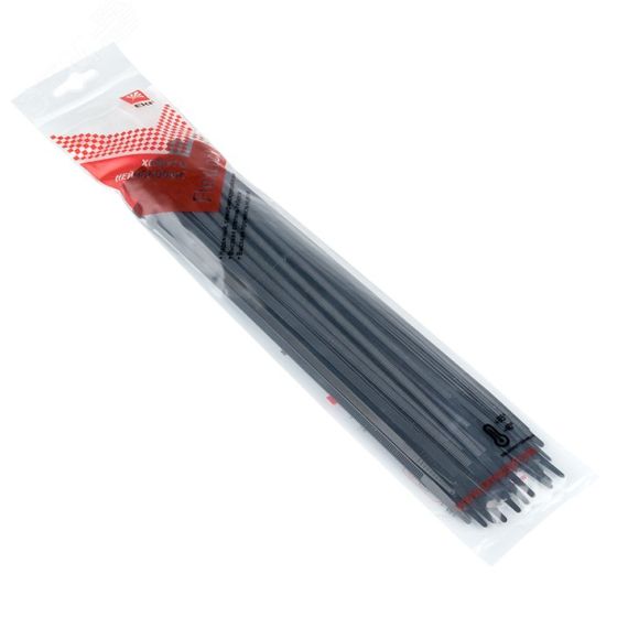 Хомут P6.6 стандартный черный 4.8x250 (50шт) FlexLock PROxima EKF plc-fl-ctsb-4.8x250-r