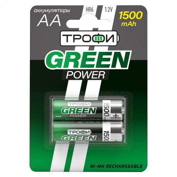 Батарейка HR6-2BL 1500mAh (20/240/17280) ЭРА Б0019500