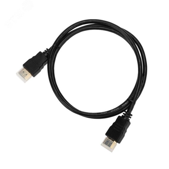 Кабель HDMI - HDMI с фильтрами, длина 1 метр (GOLD) (PE пакет) PROconnect, 17-6202-6 REXANT 17-6202-6