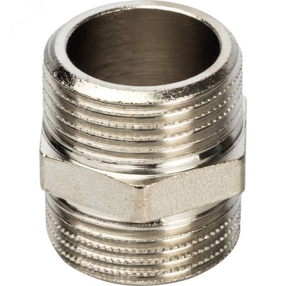 Ниппель НН 3/4' никелированный STOUT SFT-0004-003434