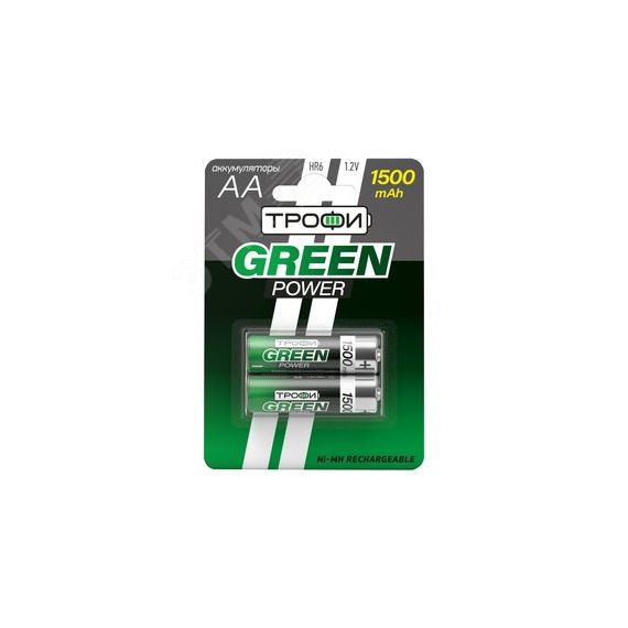 Батарейка HR6-2BL 1500mAh (20/240/17280) ЭРА Б0019500