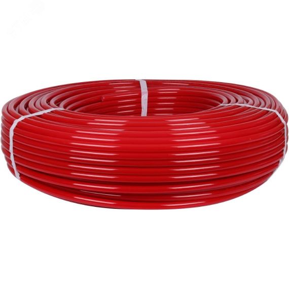 Труба из сшитого полиэтилена PEX-a EVOH 20х2,0 бухта 500м, красная STOUT SPX-0002-502020